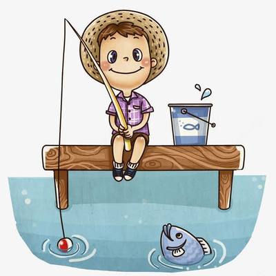 釣魚的男孩高清素材 卡通 垂釣的 小橋 小魚 微笑的 水桶 男孩 元素 免摳png 設計圖片 免費下載 頁面網頁 平面電商 創意素材