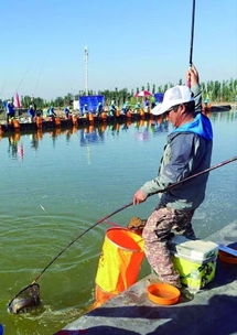 全國釣魚高手約戰烏海湖 300多人參與釣魚競技